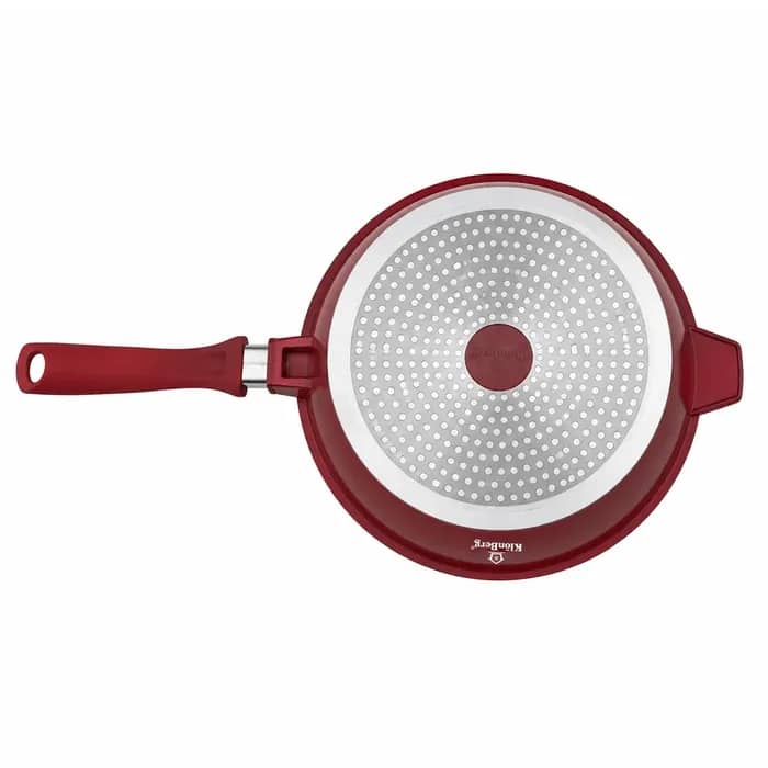 products.photoOf Cast Aluminium 12-Piece Ceramic Marble Non-Stick Cookware Set Red KB-4078