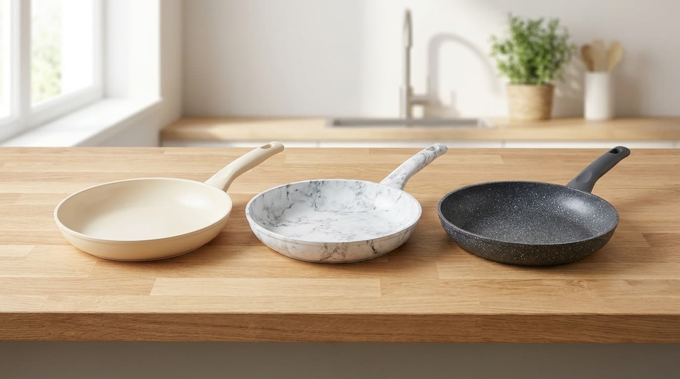 Ceramic vs Marble vs Granite Non-Stick Cookware: Which Should You Choose?