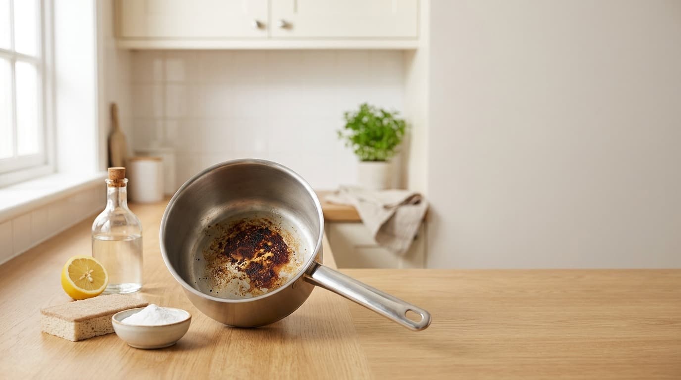How to Clean Burnt Cookware Without Scratching It
